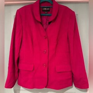 Sag Harbor Vibrant Pink Women's Blazer 18